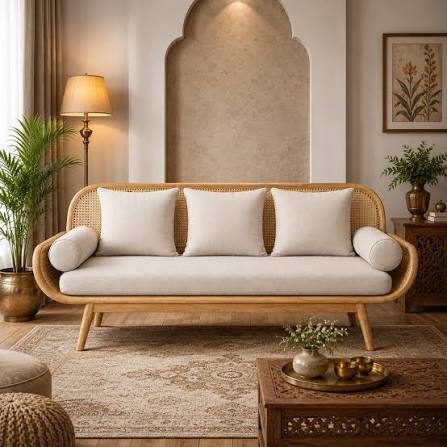 Modern Wooden Sofa Set